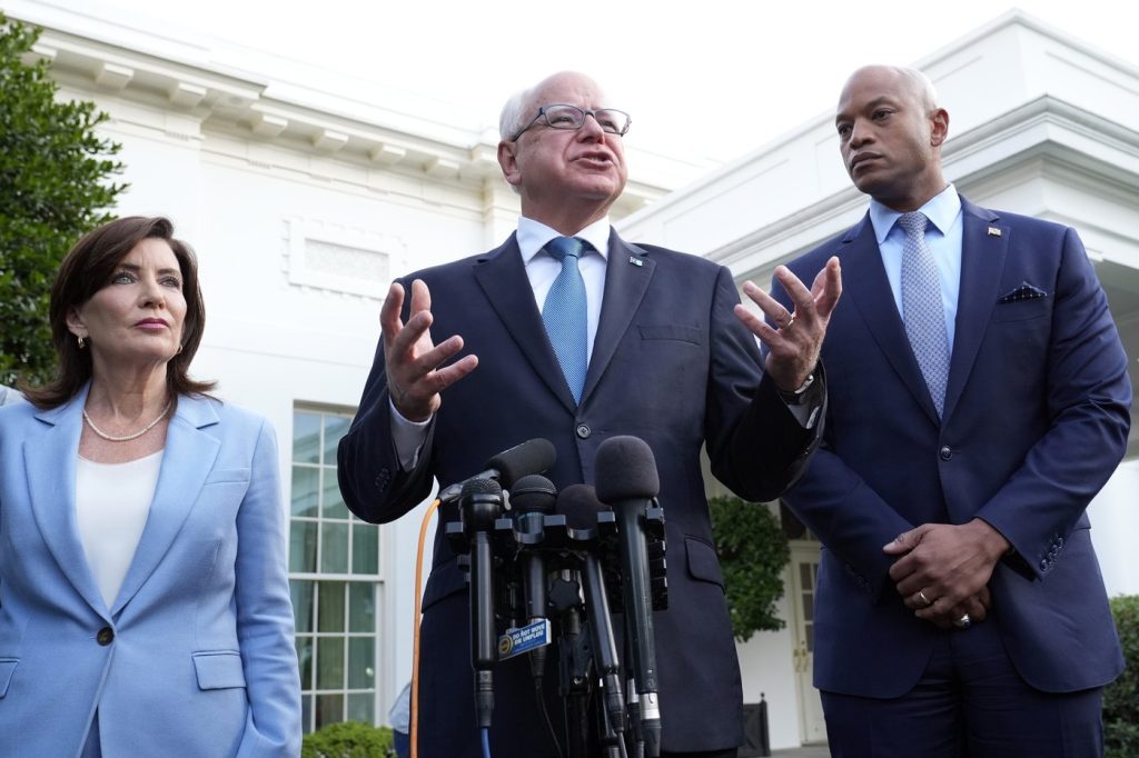 Harris selects Minnesota Gov. Tim Walz as running mate, aiming to add Midwest muscle to ticket